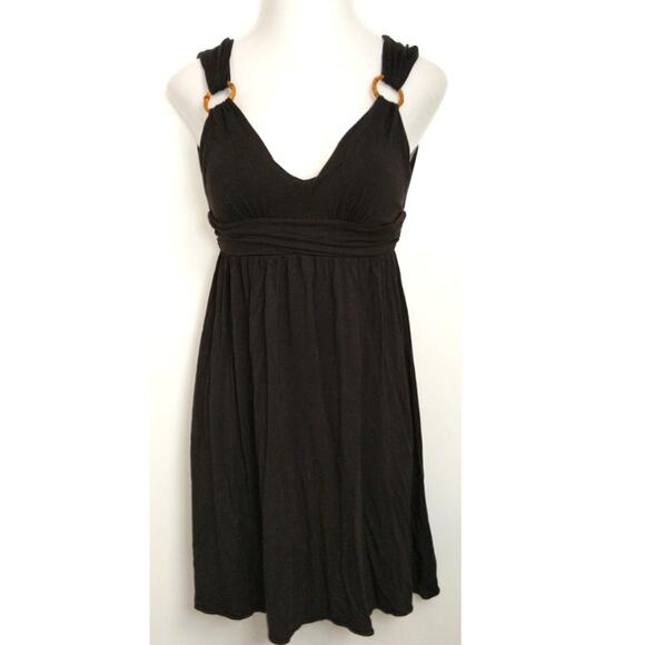 VICTORIA'S SECRET Black Plunge Dress Small - Picture 1 of 8